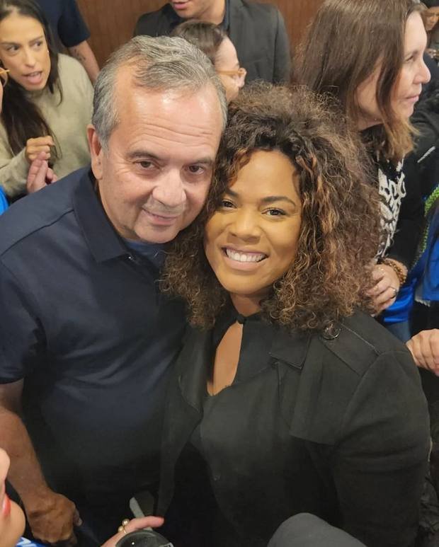 Barbara Kogos em encontro político